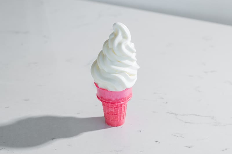 Pink Cake Cone